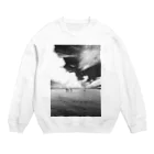 Hugki!!の【Rolling Clouds】 Crew Neck Sweatshirt