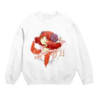 雛姫のはる。 Crew Neck Sweatshirt