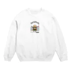 PokuStarのボクシング　インターバル Crew Neck Sweatshirt