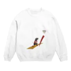 ミスミヨーコのゴールへ Crew Neck Sweatshirt