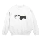 ふくはな工房のなかよしたれみみーず Crew Neck Sweatshirt