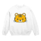 天工房のとらちゃん Crew Neck Sweatshirt