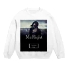 Mr.Rightの映画のジャケットのようなファッションアイテム Smoking Kills Crew Neck Sweatshirt