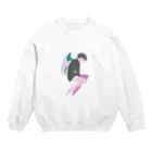 三角飴のレテの天使 Crew Neck Sweatshirt