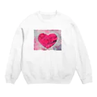 石倉かよこのグッズショップのMy Heart-001 Crew Neck Sweatshirt