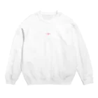 ラブモジの小籠包 赤字バージョン Crew Neck Sweatshirt