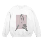 WSYのおんなのこ Crew Neck Sweatshirt