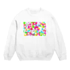 ゆるいおみせのばんそうこう Crew Neck Sweatshirt