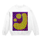 aaaaaaisaaaのつぶつぶsmile Crew Neck Sweatshirt