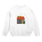 石原かおりの喫茶店と猫 Crew Neck Sweatshirt