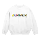 ぴよのカエル屋さんの考えるヤドクガエル Crew Neck Sweatshirt