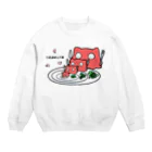 ねずみのすきまのめんだこちゃん この世の仕組み Crew Neck Sweatshirt