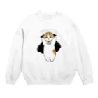 mofusandのドラキュラにゃん Crew Neck Sweatshirt