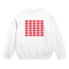 雑貨屋TOMOZOファクトリーの鯛いっぱい Crew Neck Sweatshirt