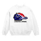 JIUKOのLONPARI 8BITS 「CAAAAP」 Crew Neck Sweatshirt