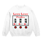 oh_designplugの好きなボタンを押してください♪ Crew Neck Sweatshirt