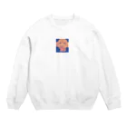 海老太郎のスマイルちゃん Crew Neck Sweatshirt