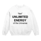 @mamma_miiiiaのunlimited energy Crew Neck Sweatshirt