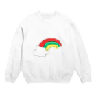 アッチムイテホイのrainbow Crew Neck Sweatshirt