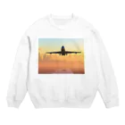 AAAstarsのボーイング747 Crew Neck Sweatshirt