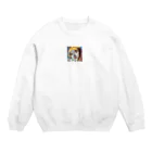 chocolate soupのwoman Crew Neck Sweatshirt