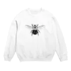 makkura.のクマバチ(xylcopa.) Crew Neck Sweatshirt