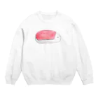 しろきののおすしろ　まぐろ Crew Neck Sweatshirt