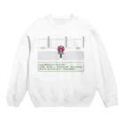 haruのidol・モモダピンコ紹介ver. Crew Neck Sweatshirt