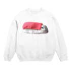 しろきののおすしろ　まぐろ　写真 Crew Neck Sweatshirt