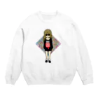 じっどまーのギャルちゃん Crew Neck Sweatshirt