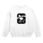 猫社謹製の化け猫ウヰスキー Crew Neck Sweatshirt