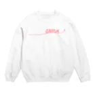 ペアTシャツ屋のシバヤさんのペア(GROOM)赤い糸 Crew Neck Sweatshirt