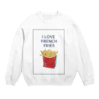 NATSUYA TAKASAKIのI LOVE FRENCH FRIES Crew Neck Sweatshirt