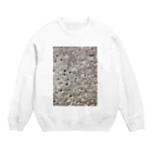 Pinkpintaroの気泡 Crew Neck Sweatshirt