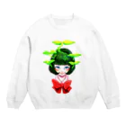 ひなこのわかばっ子 Crew Neck Sweatshirt