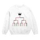 花信風のお店のトーナメント（試合後） Crew Neck Sweatshirt