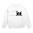 fullum-designのFrench Bulldog01 Crew Neck Sweatshirt