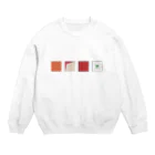 まるやまです。のお寿司セット２ Crew Neck Sweatshirt