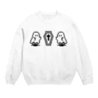 IENITY　/　MOON SIDEの【IENITY】シーツおばけちゃんと棺桶 Crew Neck Sweatshirt