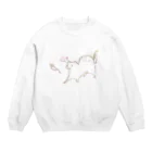 ねりのフィーバータイムフェレット Crew Neck Sweatshirt