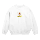 【Yuwiiの店】ゆぅぅぃーのぴーなっつバターボーイ Crew Neck Sweatshirt