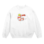 bigtreeaya's shopのエビマヨ。 Crew Neck Sweatshirt