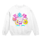 ひなた@可愛い補給の夏を乗り切ろう！うさぎさんシリーズ Crew Neck Sweatshirt