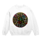 chichichisanの開運　幸運　フトマニ図　龍体文字 Crew Neck Sweatshirt