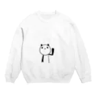 ことりちゃんのぱんだくん Crew Neck Sweatshirt