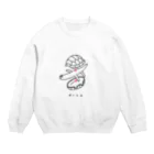 PokuStarのカメの組み立て Crew Neck Sweatshirt