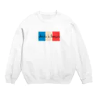 Bianco and NeROの私はフランス語を勉強中です Crew Neck Sweatshirt