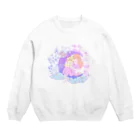 よふかし。の夜更し大好き Crew Neck Sweatshirt