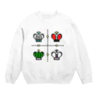 ユッカストアハウスのクラウン　～ポップ～ Crew Neck Sweatshirt