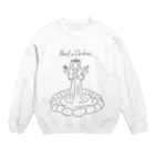 nickiのビーフ オア チキン Crew Neck Sweatshirt